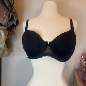 Chantelle Black Lace Accent Bra